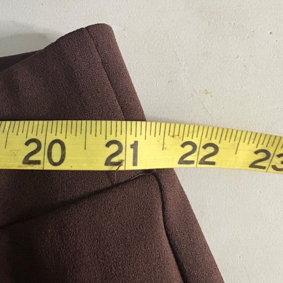 Catherines Plus Size Brown Wide Leg Pants - Picture 5 of 8